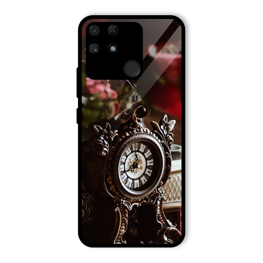Ancient Clock Glass Back Case for Realme Narzo 50A