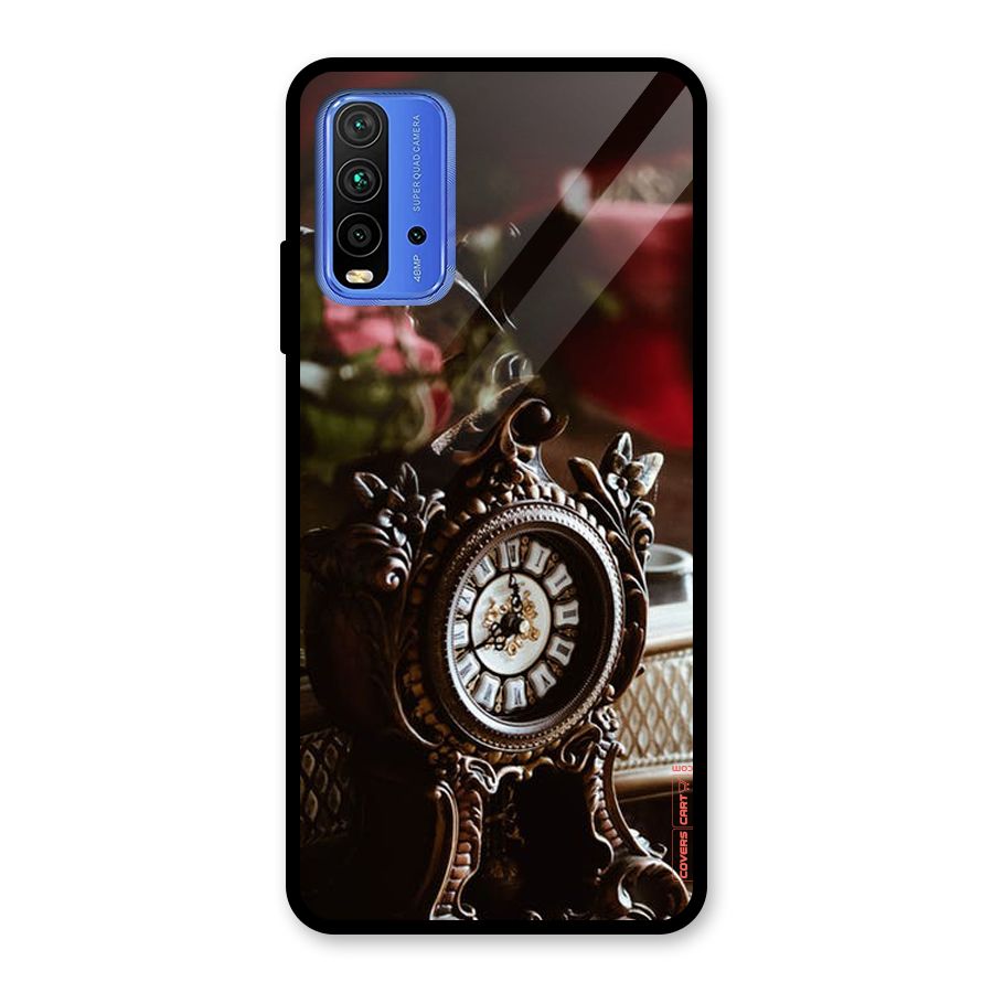 Ancient Clock Glass Back Case for Redmi 9 Power