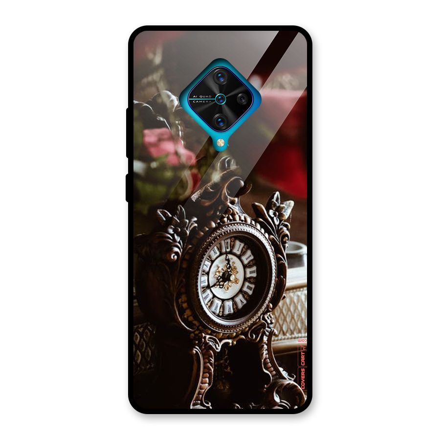 Ancient Clock Glass Back Case for Vivo S1 Pro