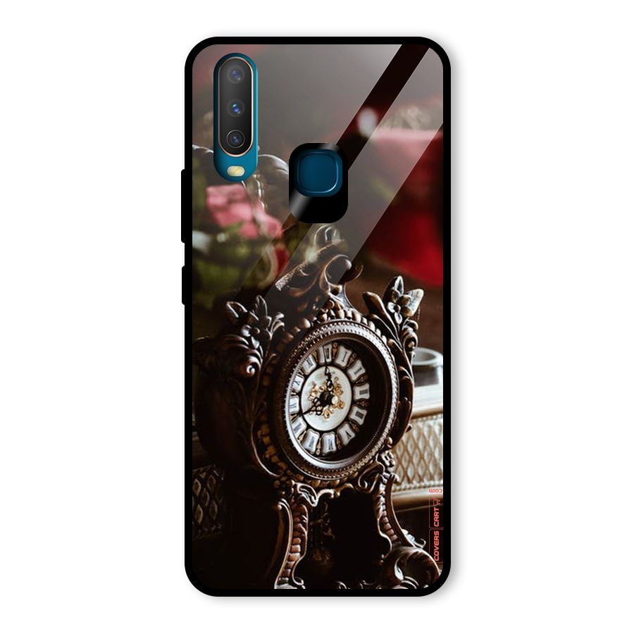 Ancient Clock Glass Back Case for Vivo U10