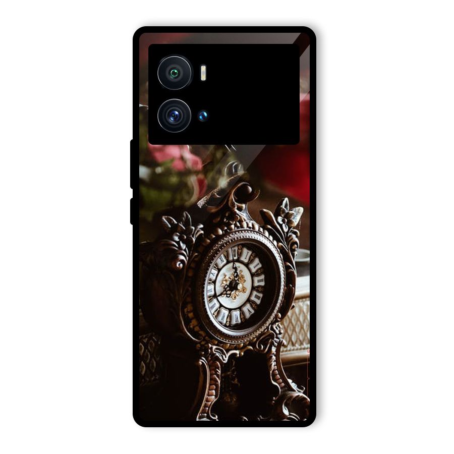 Ancient Clock Glass Back Case for Vivo iQOO 9 Pro