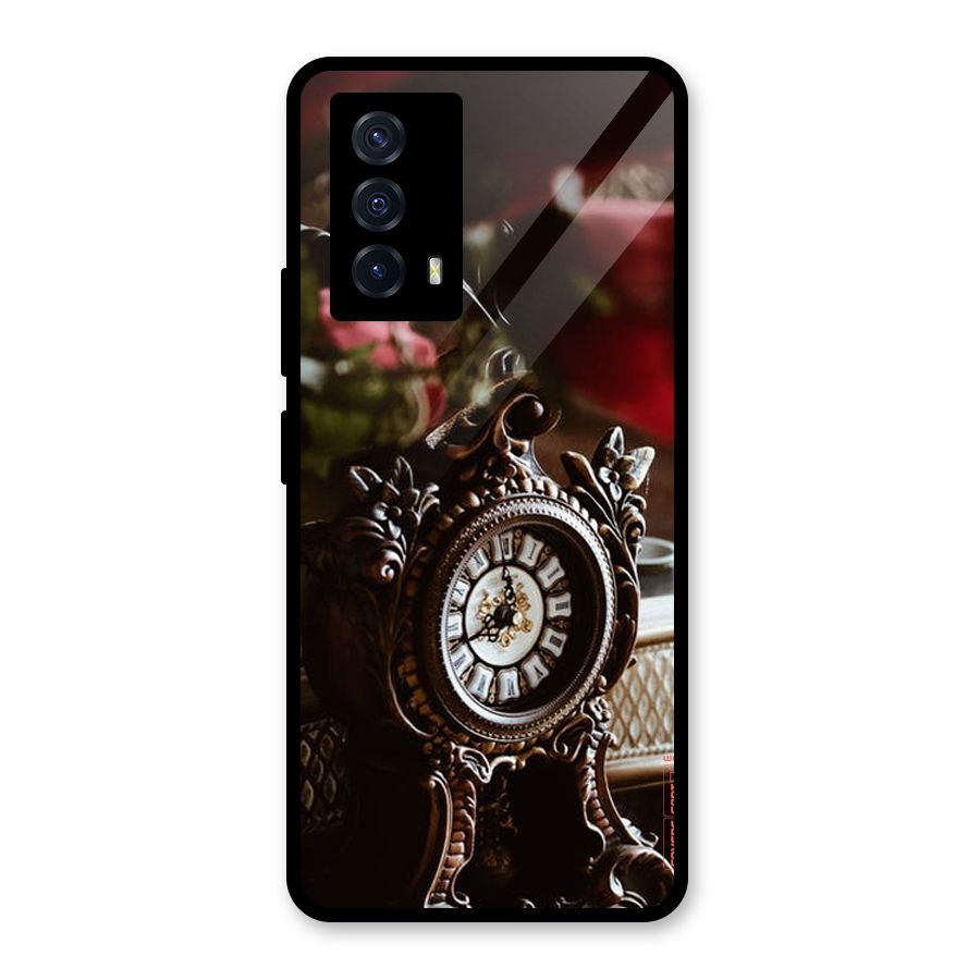 Ancient Clock Glass Back Case for Vivo iQOO Z5