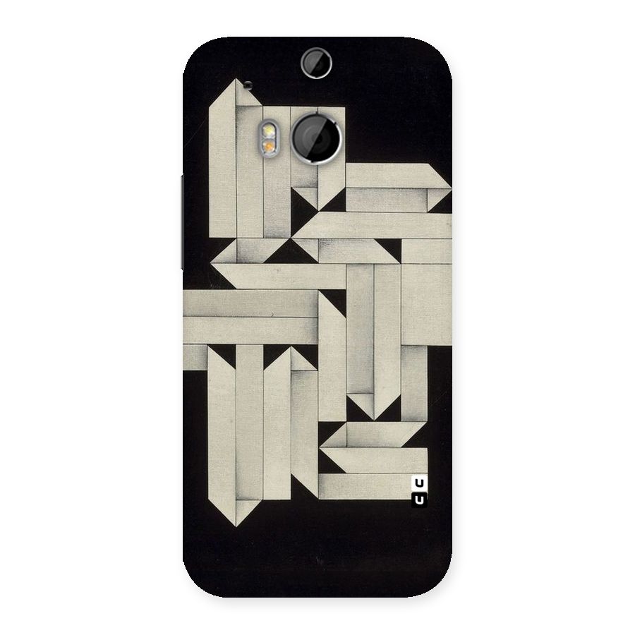 Ancient Rugged Back Case for HTC One M8
