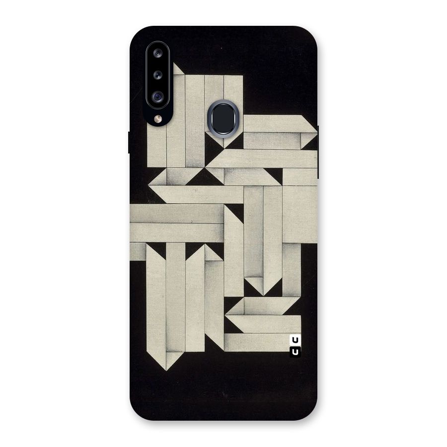 Ancient Rugged Back Case for Samsung Galaxy A20s