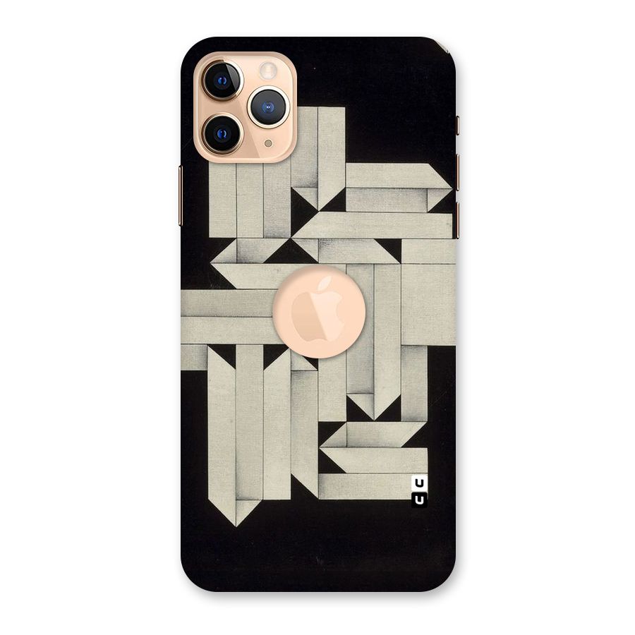 Ancient Rugged Back Case for iPhone 11 Pro Max Logo Cut