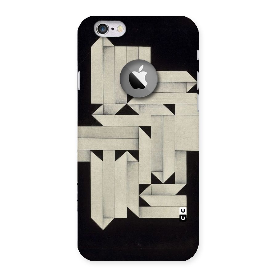 Ancient Rugged Back Case for iPhone 6 Logo Cut