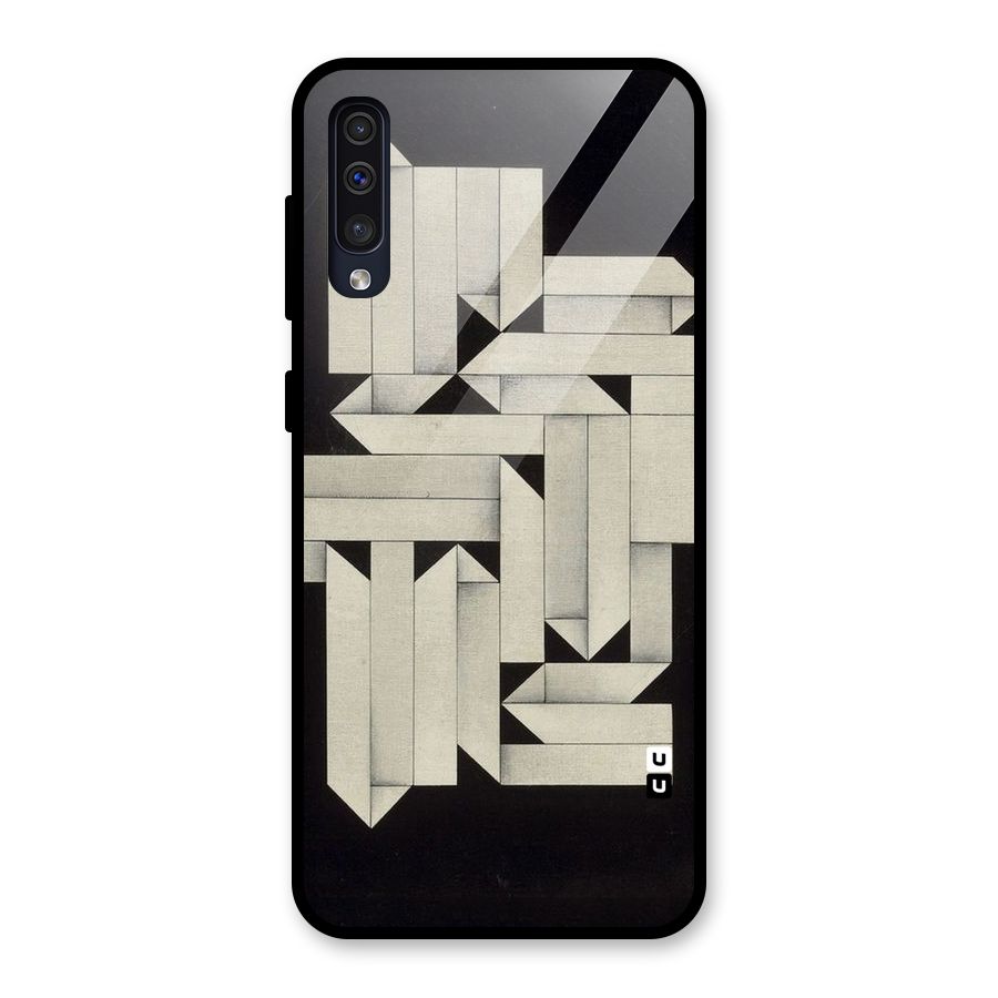 Ancient Rugged Glass Back Case for Galaxy A50