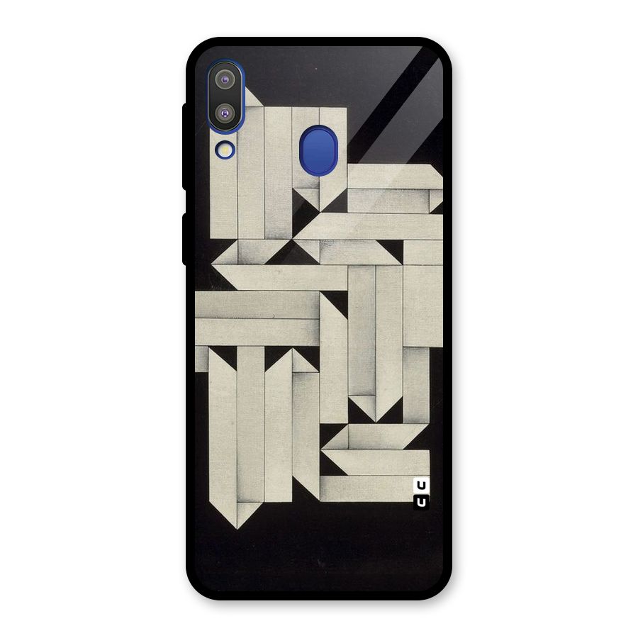 Ancient Rugged Glass Back Case for Galaxy M20