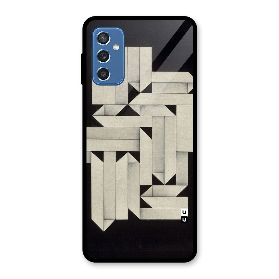 Ancient Rugged Glass Back Case for Galaxy M52 5G
