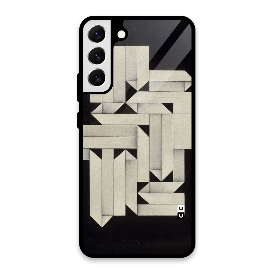 Ancient Rugged Glass Back Case for Galaxy S22 Plus 5G