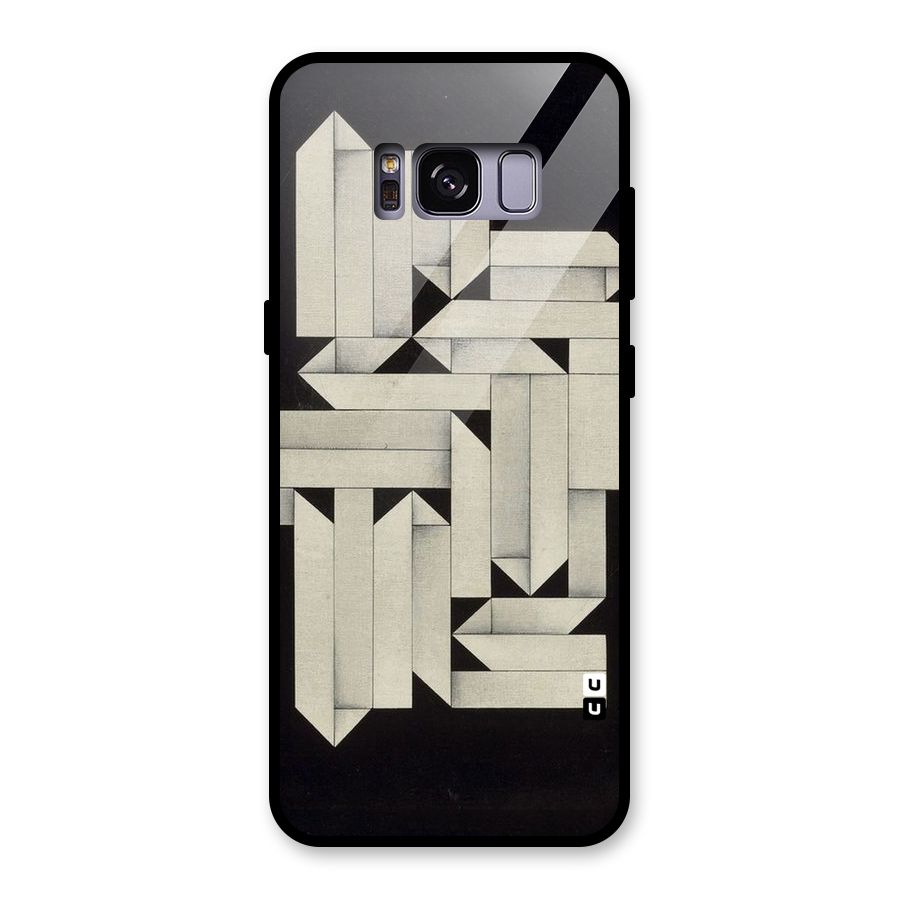 Ancient Rugged Glass Back Case for Galaxy S8