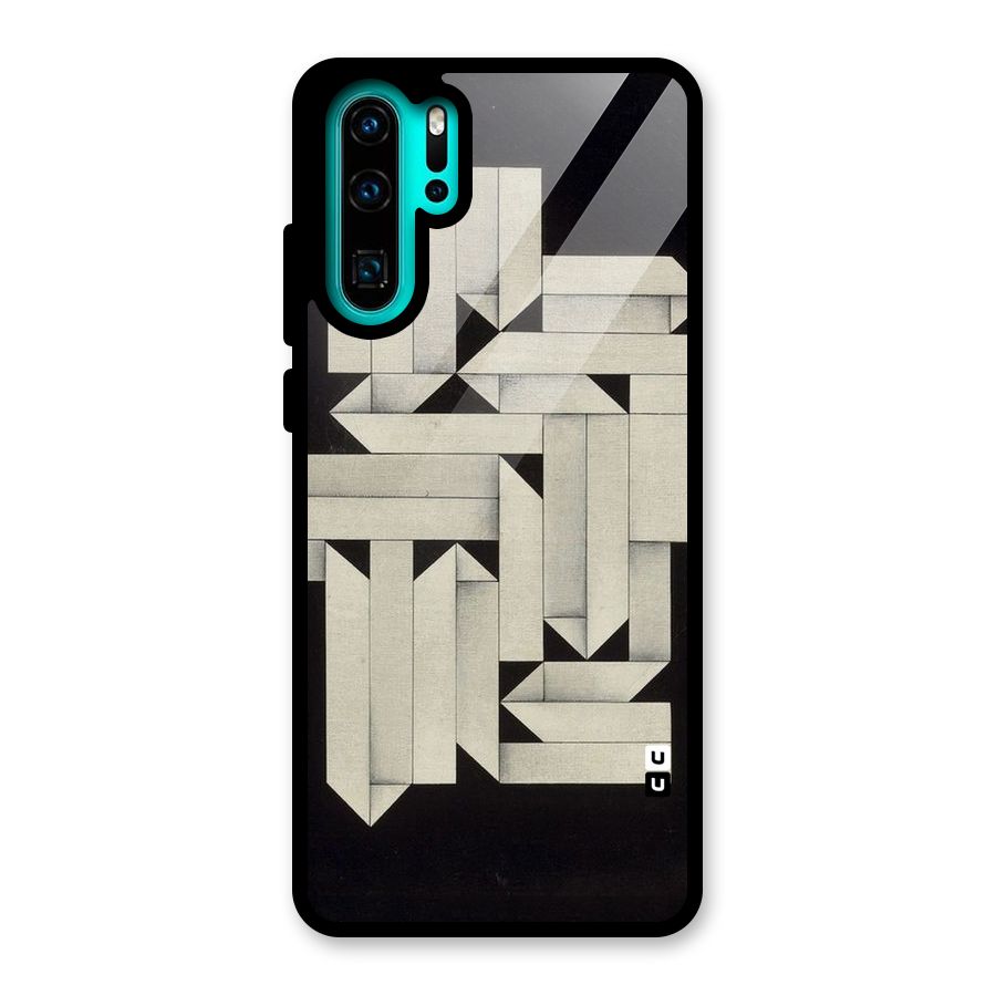 Ancient Rugged Glass Back Case for Huawei P30 Pro