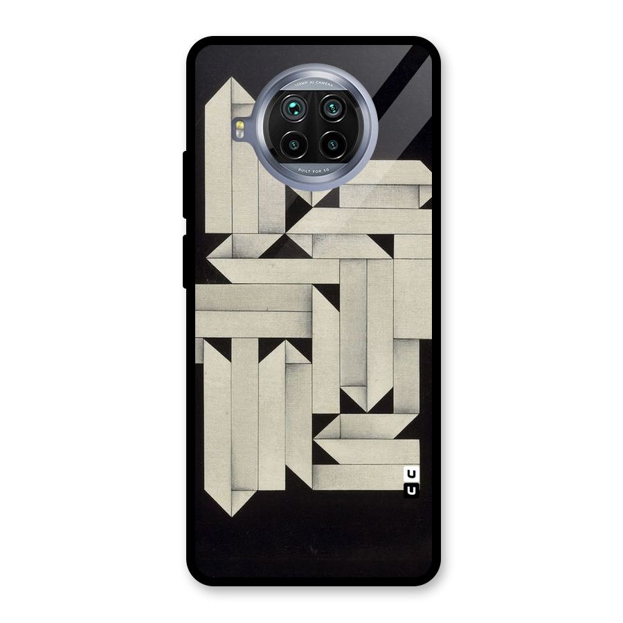 Ancient Rugged Glass Back Case for Mi 10i