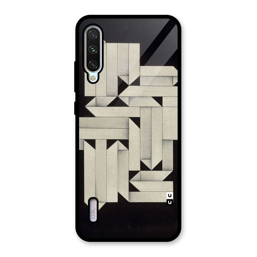 Ancient Rugged Glass Back Case for Mi A3