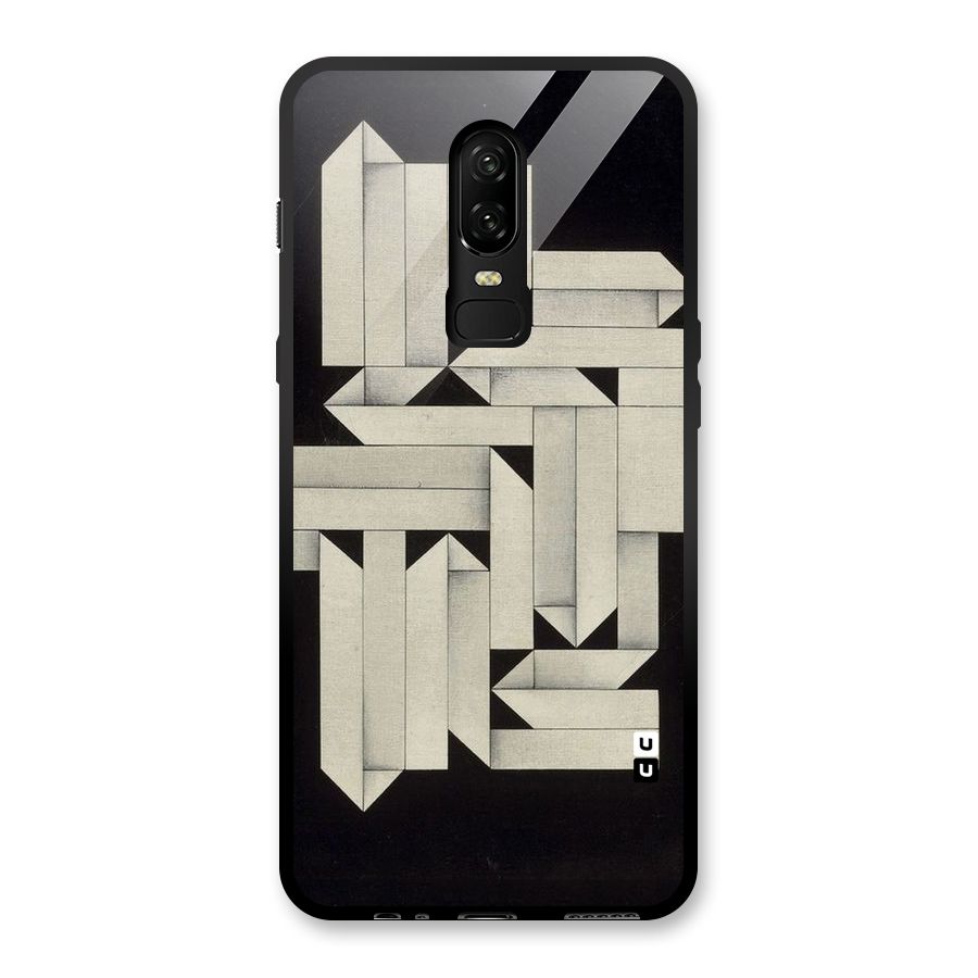 Ancient Rugged Glass Back Case for OnePlus 6