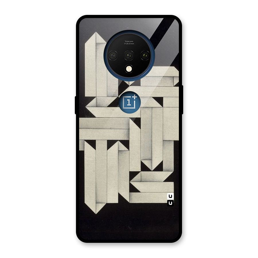Ancient Rugged Glass Back Case for OnePlus 7T