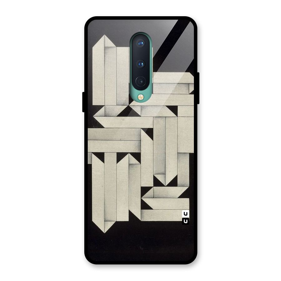 Ancient Rugged Glass Back Case for OnePlus 8