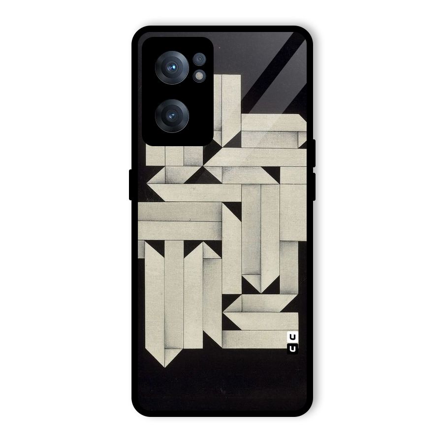 Ancient Rugged Glass Back Case for OnePlus Nord CE 2 5G
