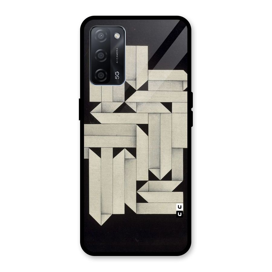 Ancient Rugged Glass Back Case for Oppo A53s 5G