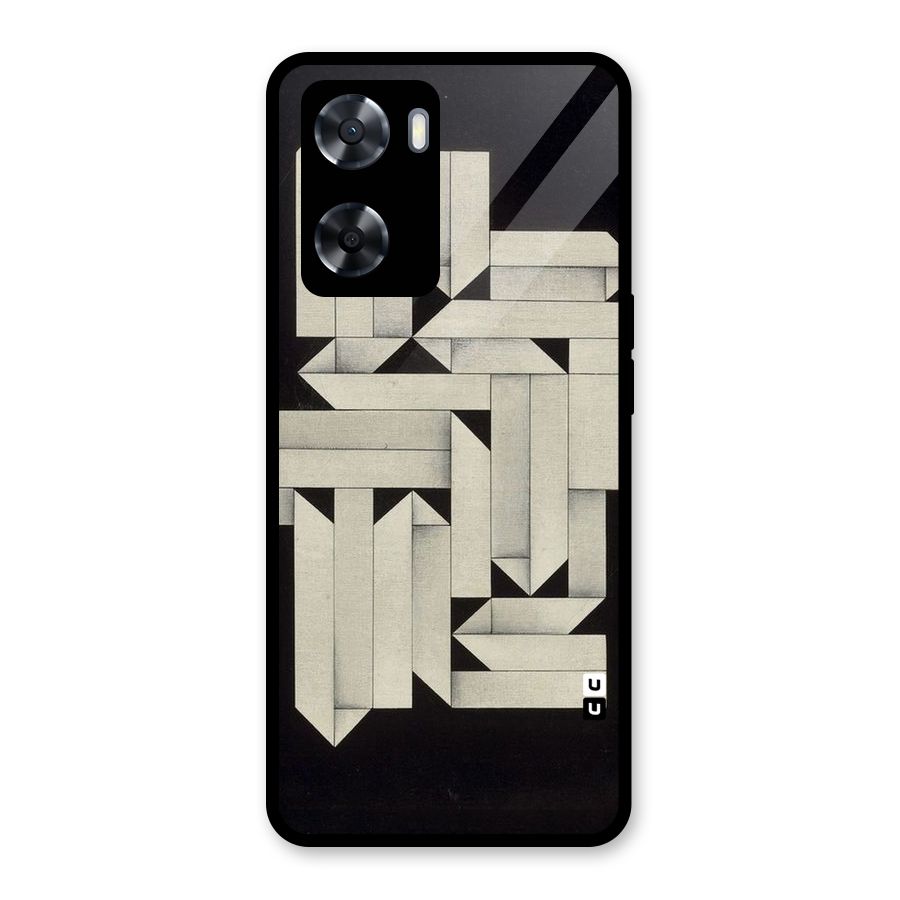 Ancient Rugged Glass Back Case for Oppo A57 2022