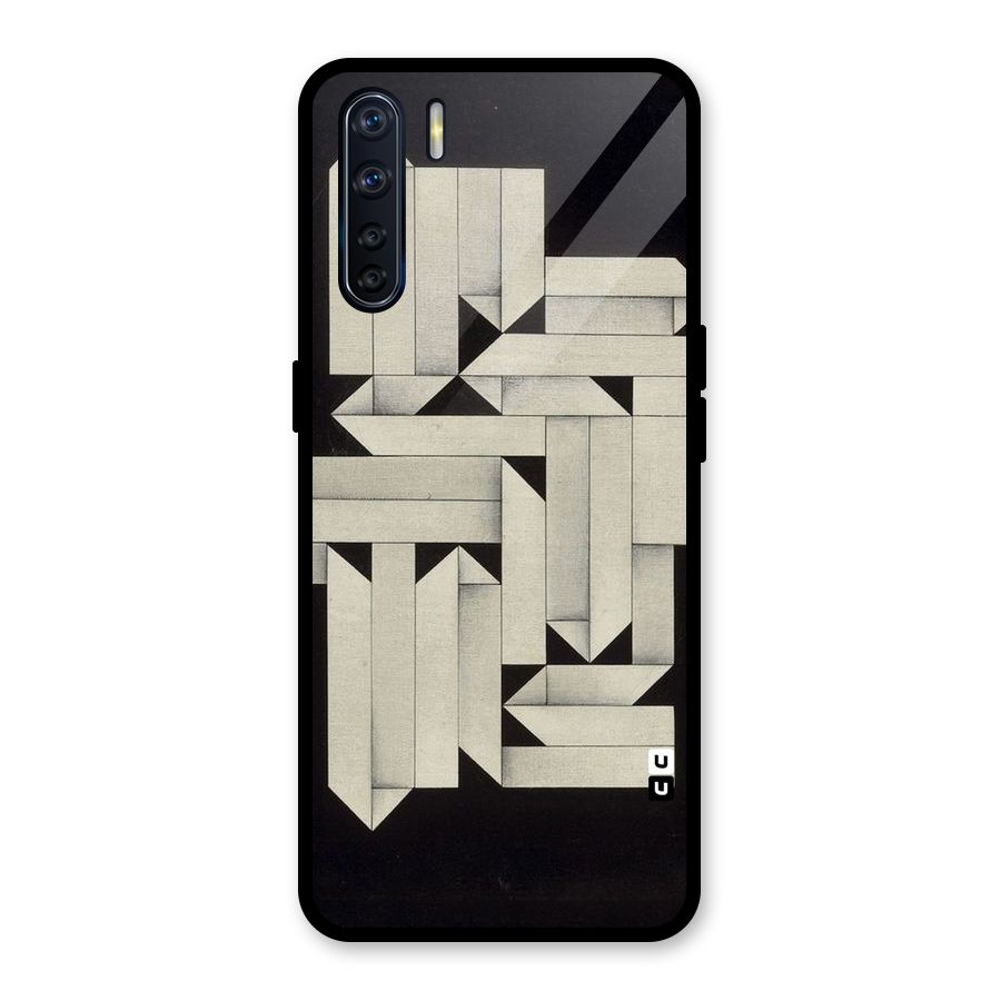 Ancient Rugged Glass Back Case for Oppo F15