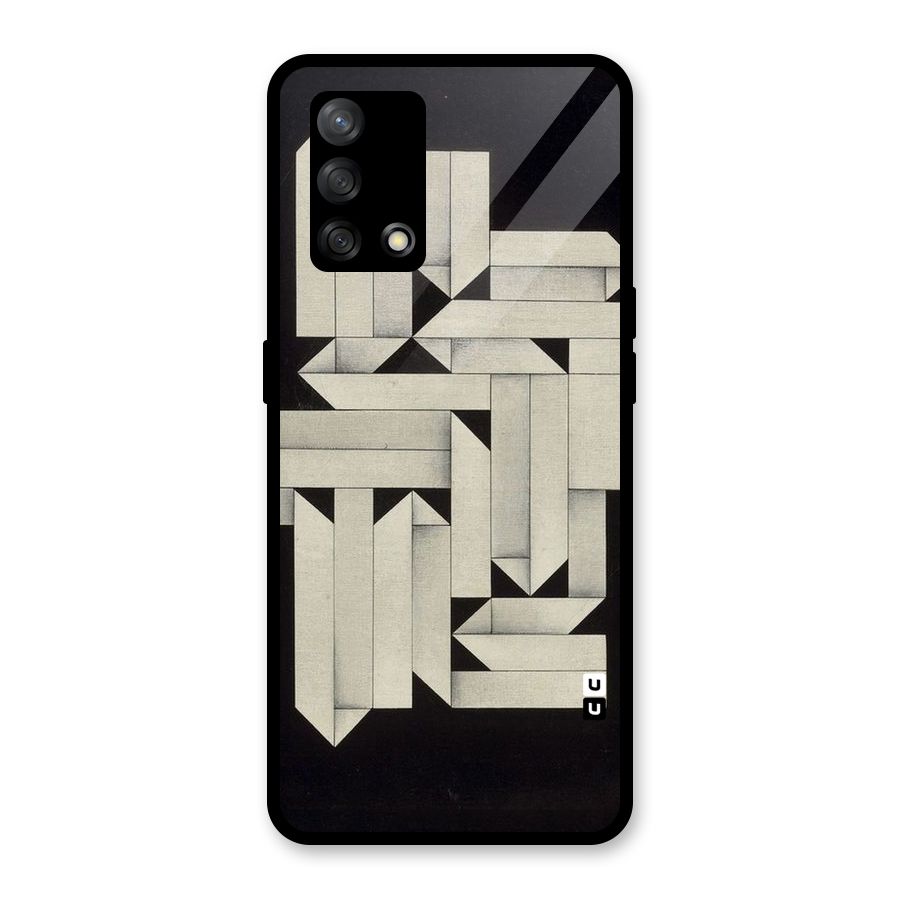 Ancient Rugged Glass Back Case for Oppo F19