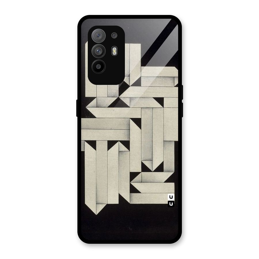 Ancient Rugged Glass Back Case for Oppo F19 Pro Plus 5G