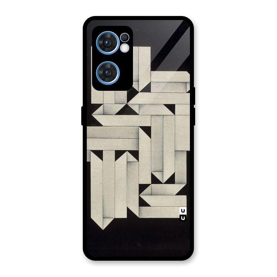 Ancient Rugged Glass Back Case for Oppo Reno7 5G