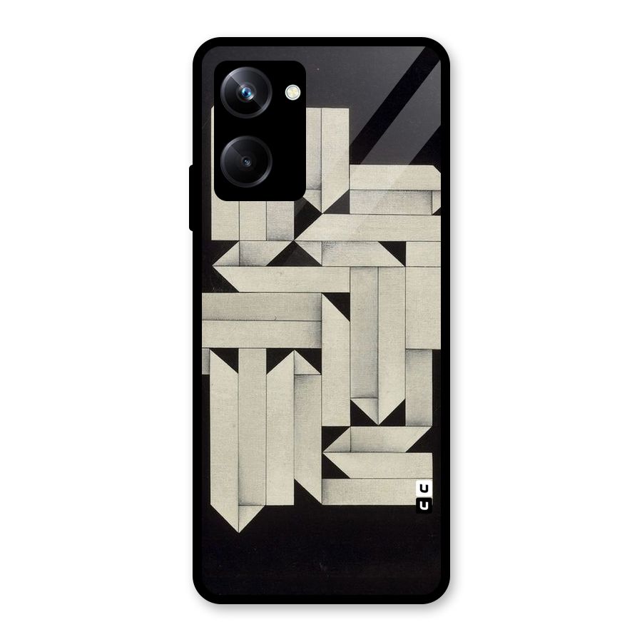 Ancient Rugged Glass Back Case for Realme 10 Pro