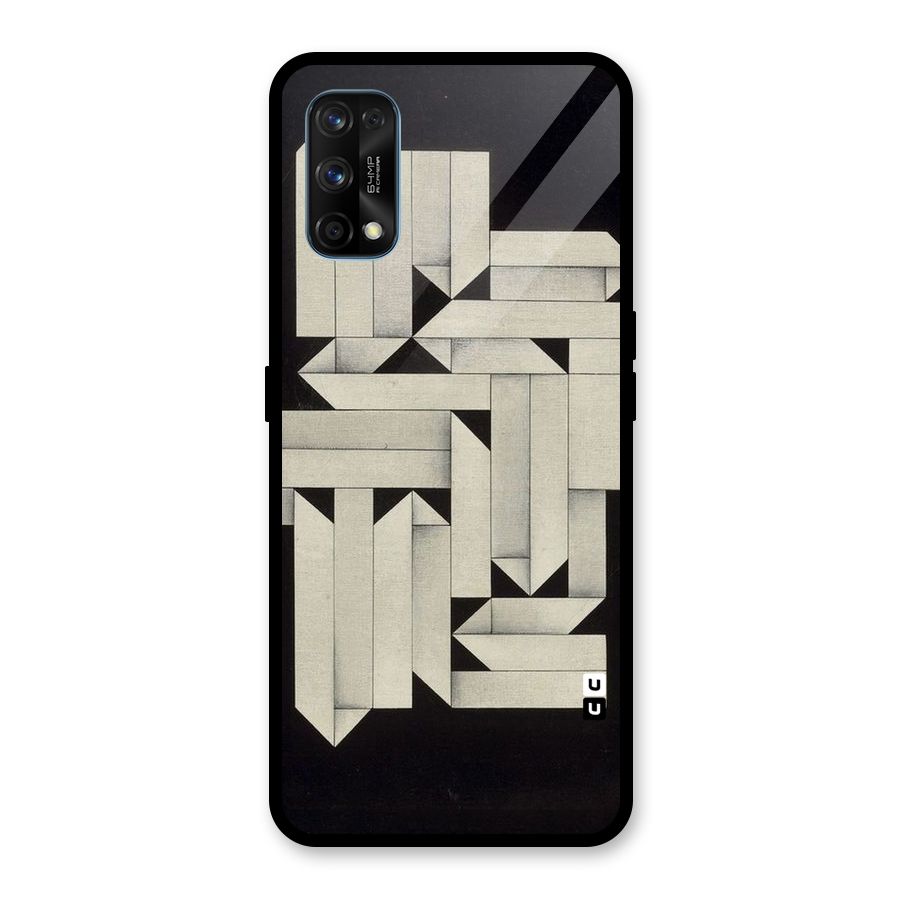 Ancient Rugged Glass Back Case for Realme 7 Pro