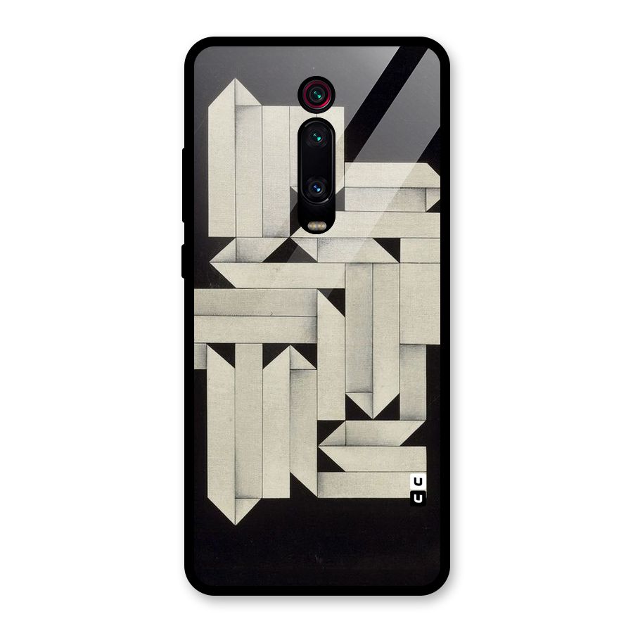 Ancient Rugged Glass Back Case for Redmi K20 Pro