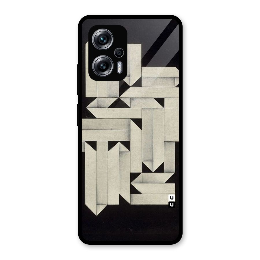 Ancient Rugged Glass Back Case for Redmi K50i