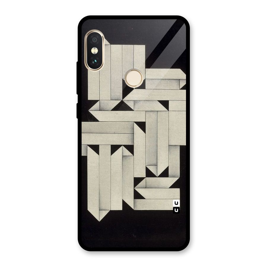 Ancient Rugged Glass Back Case for Redmi Note 5 Pro