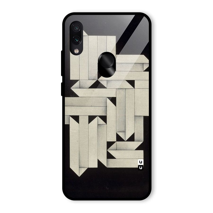 Ancient Rugged Glass Back Case for Redmi Note 7 Pro