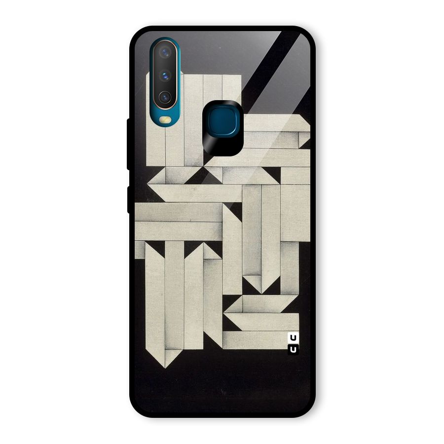 Ancient Rugged Glass Back Case for Vivo U10