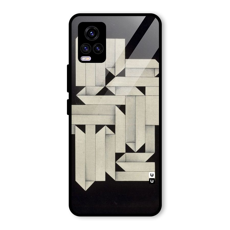 Ancient Rugged Glass Back Case for Vivo V20