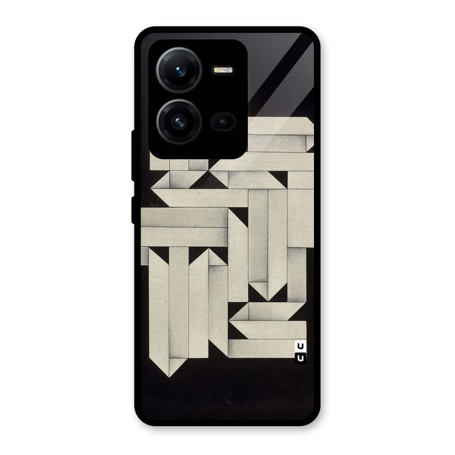 Ancient Rugged Glass Back Case for Vivo V25