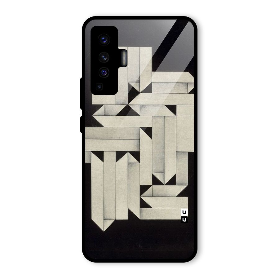 Ancient Rugged Glass Back Case for Vivo X50