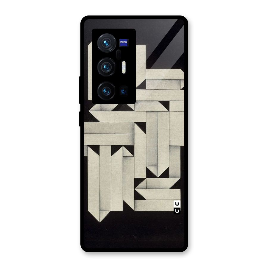 Ancient Rugged Glass Back Case for Vivo X70 Pro Plus