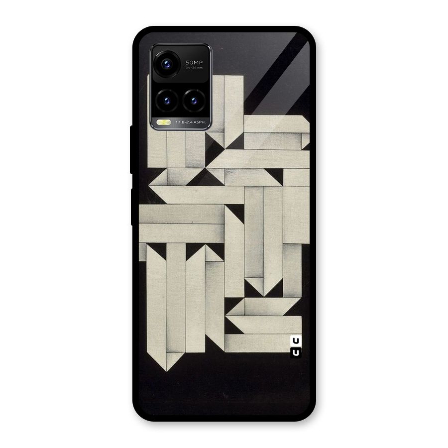 Ancient Rugged Glass Back Case for Vivo Y21T