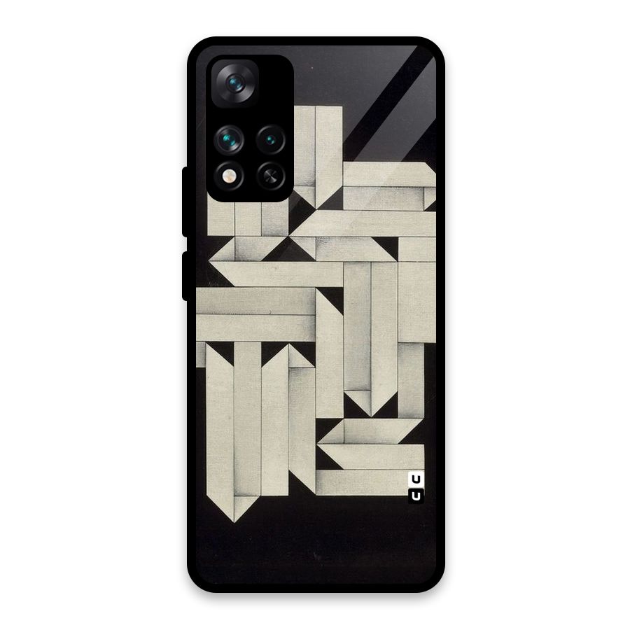 Ancient Rugged Glass Back Case for Xiaomi 11i HyperCharge 5G