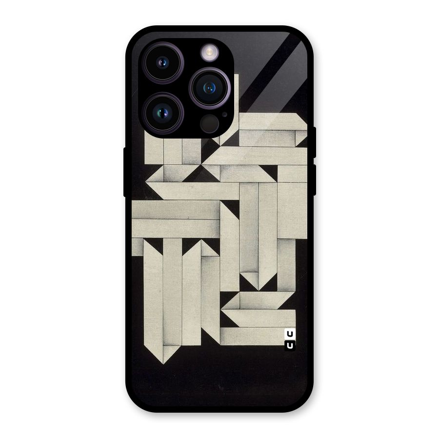 Ancient Rugged Glass Back Case for iPhone 14 Pro