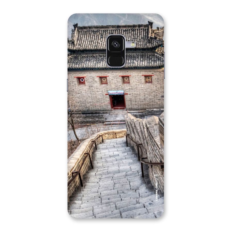 Ancient Strairs Back Case for Galaxy A8 Plus