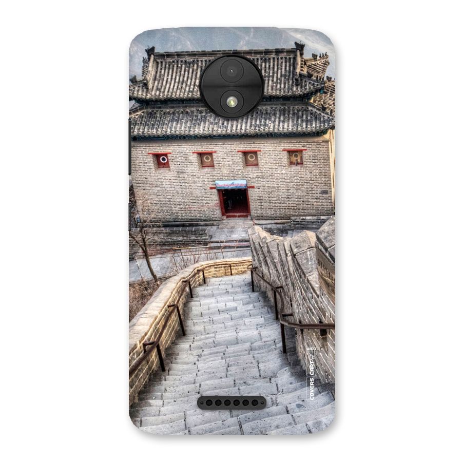 Ancient Strairs Back Case for Moto C