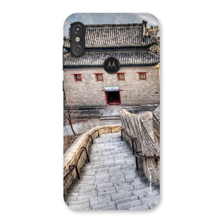 Ancient Strairs Back Case for Motorola One Power