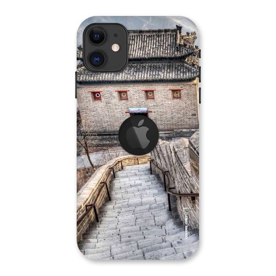 Ancient Strairs Back Case for iPhone 11 Logo Cut