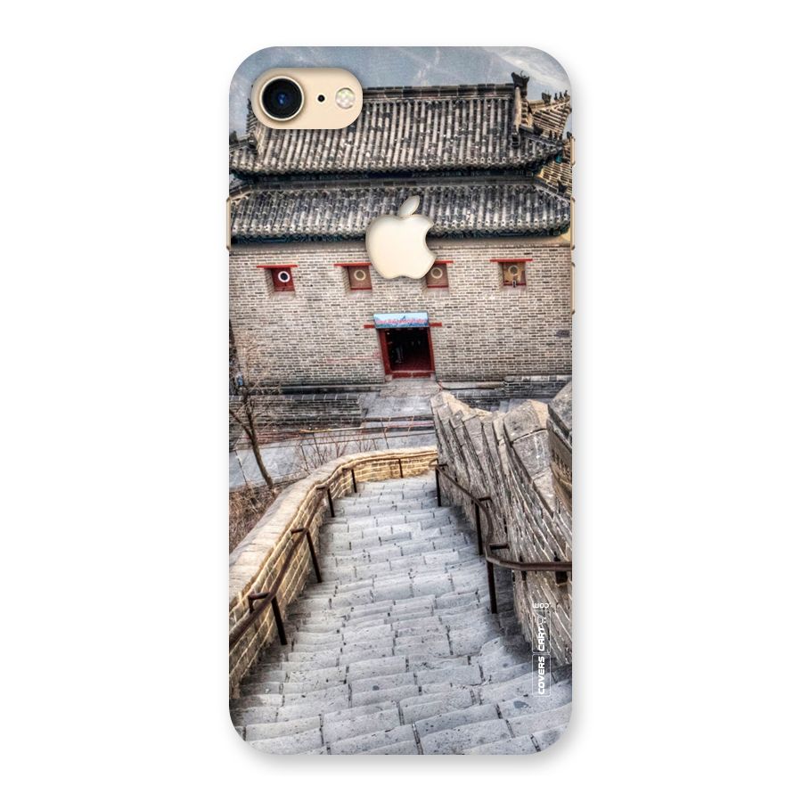 Ancient Strairs Back Case for iPhone 7 Apple Cut