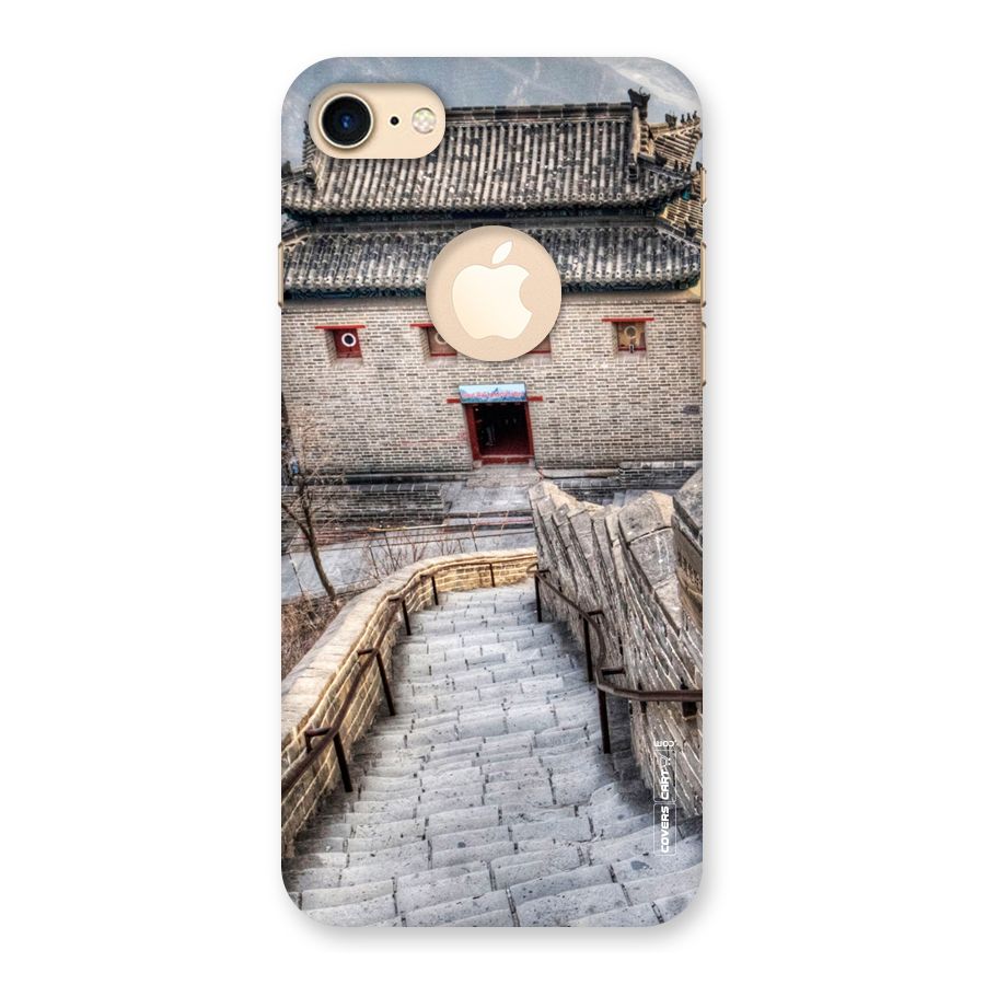 Ancient Strairs Back Case for iPhone 7 Logo Cut