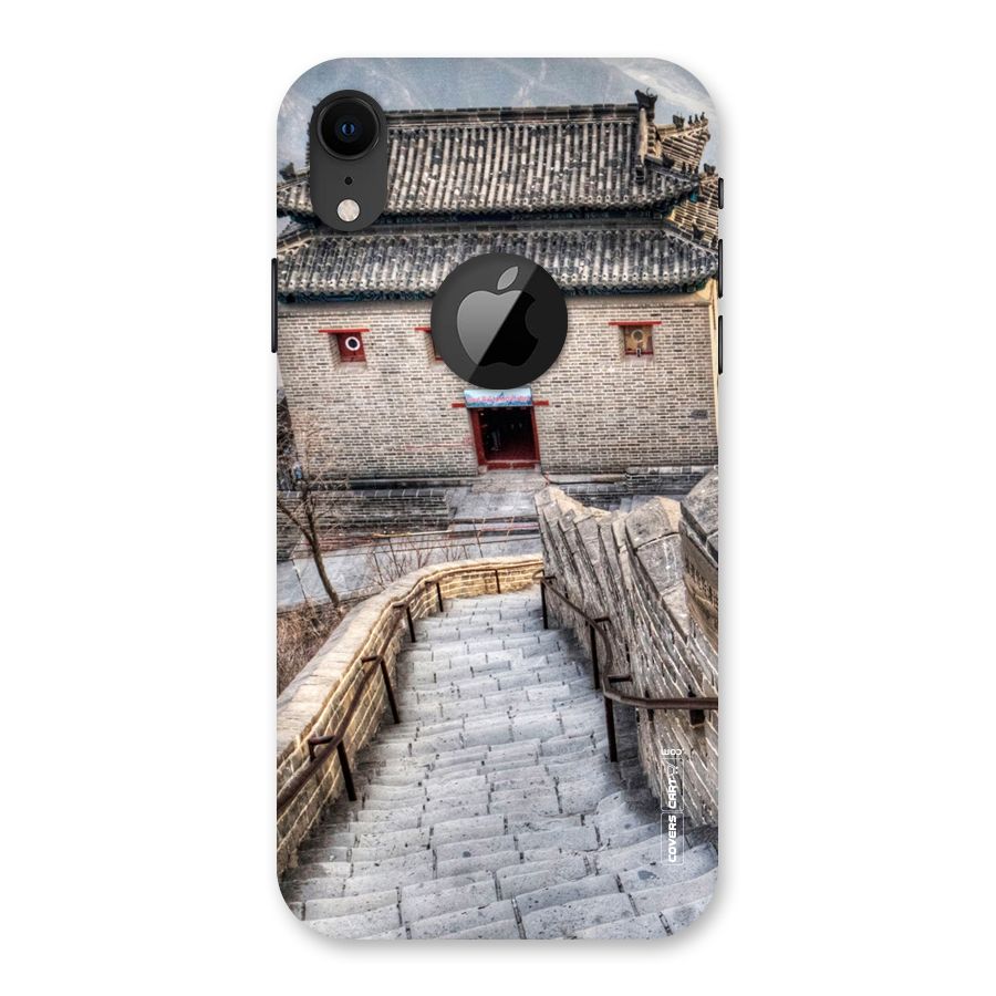 Ancient Strairs Back Case for iPhone XR Logo Cut