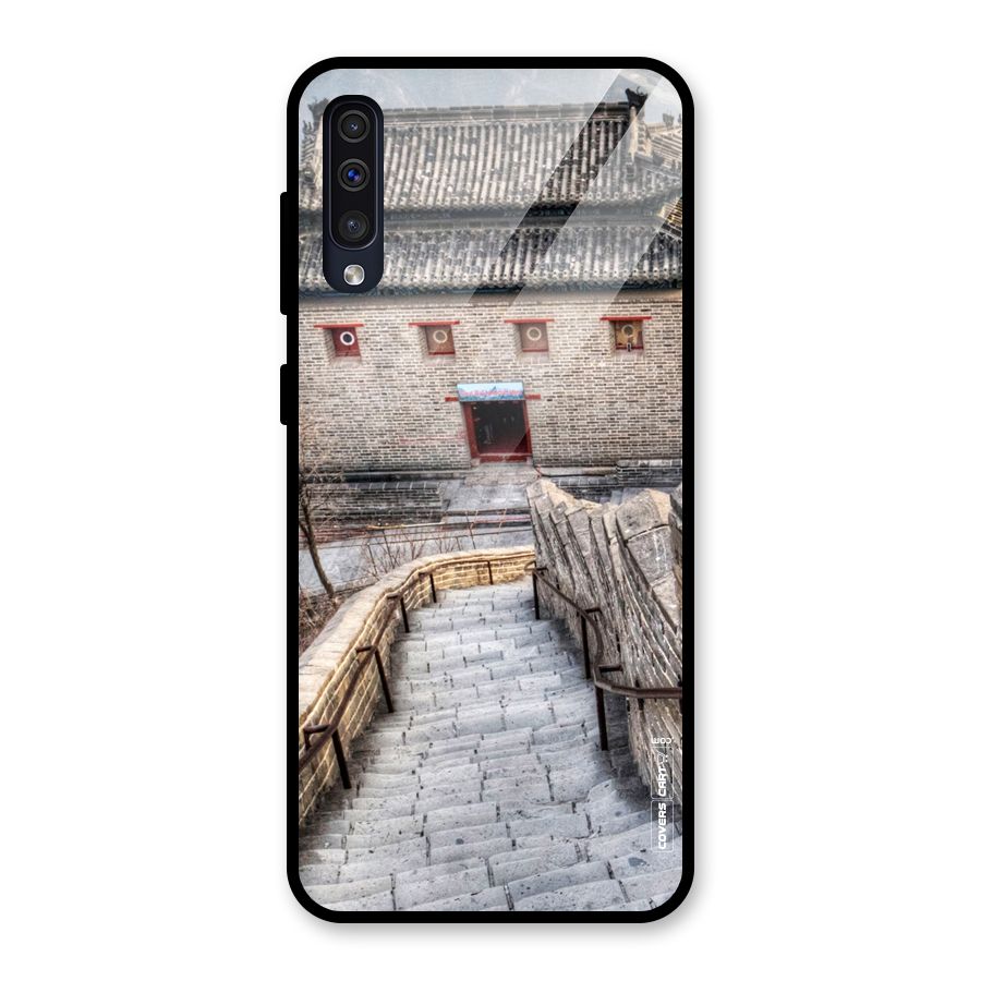 Ancient Strairs Glass Back Case for Galaxy A30s